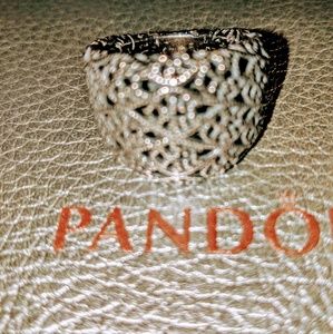 OR PAZ SILVER LACE RING